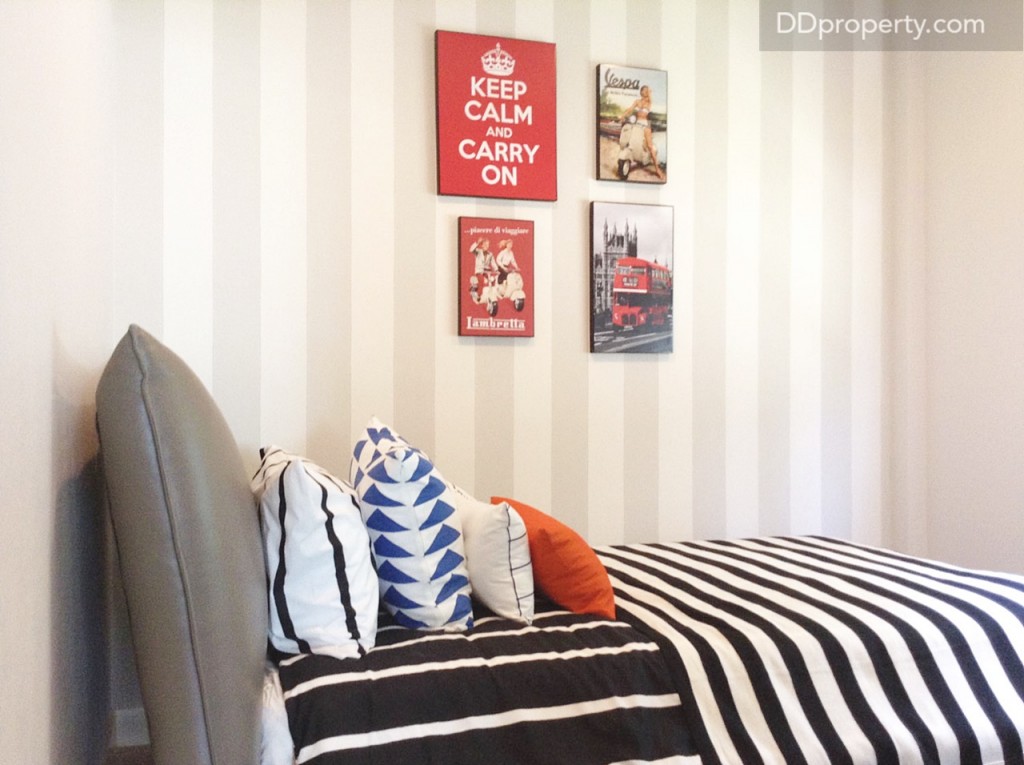 เนื่องจากพื้นที่ห้องมีจำกัดทำให้อาจจะสามารถวางได้แค่เพียง Sofa Bed เท่านั้น