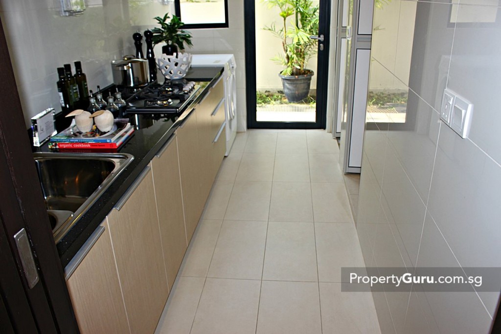 luxus hills corner terrace wet kitchen