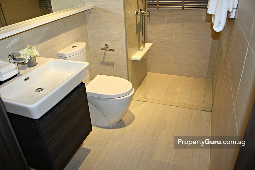 rivertrees residences common bathroom 3 BR