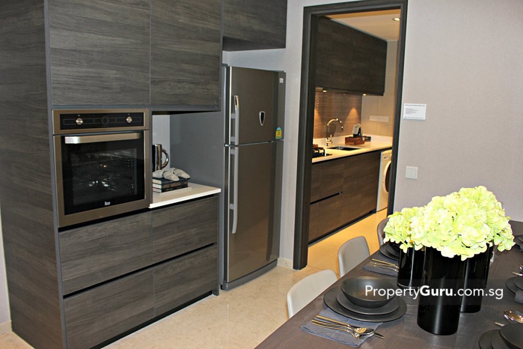 rivertrees residences dry kitchen 3 BR DK