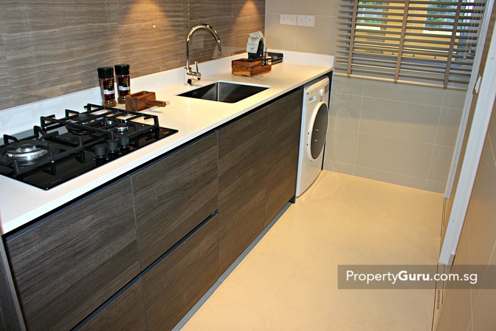 rivertrees residences wet kitchen 3 BR DK