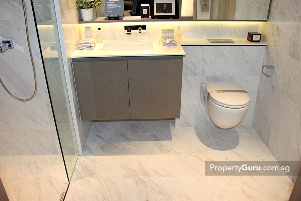 sturdee residences master bathroom 2 BR 1