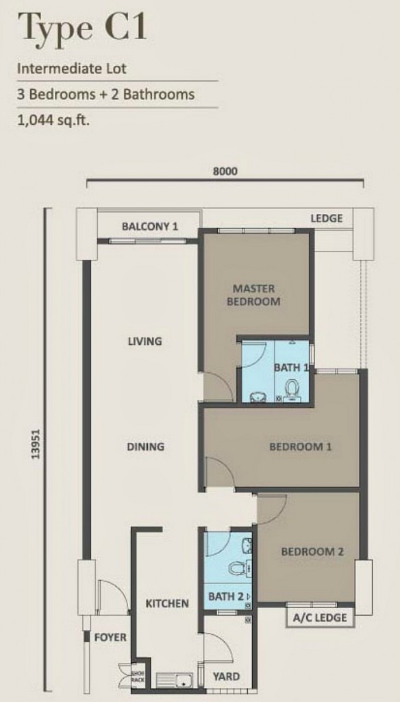 06 - The Palm Garden Block C - Type C1