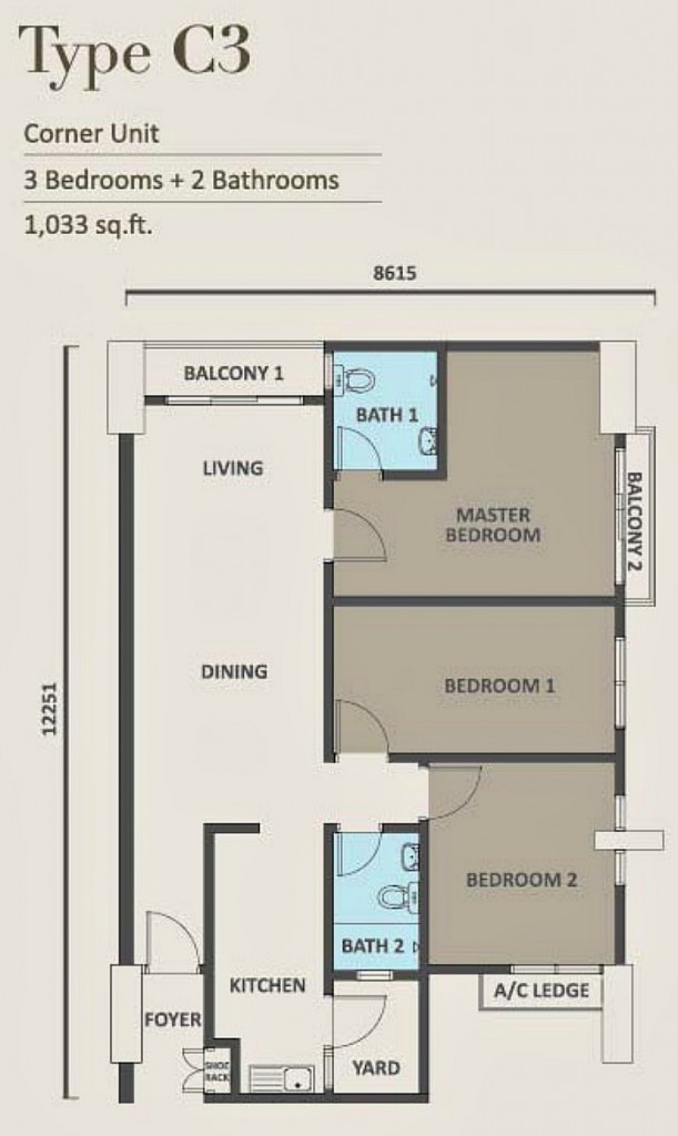 08 - The Palm Garden Block C - Type C3