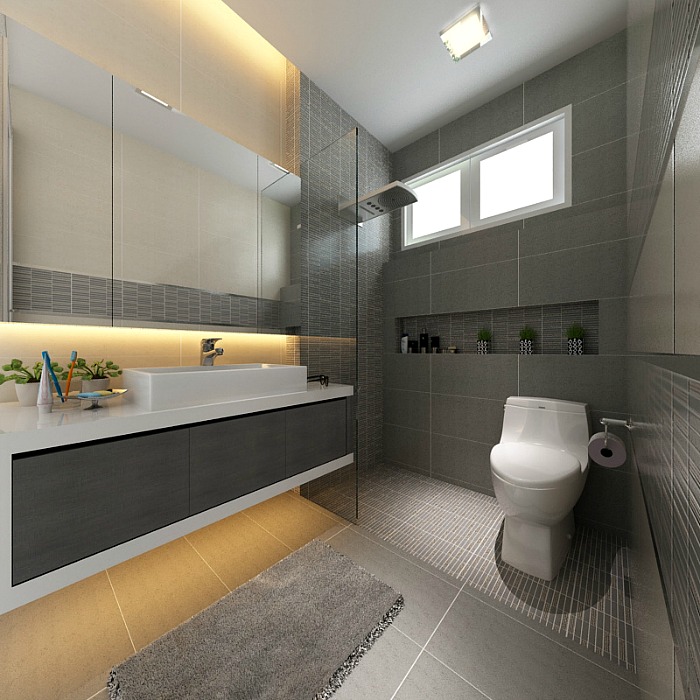 12 - The Palm Garden Block C - Bathroom