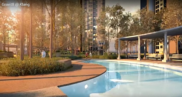 14 - Gravit8 - Landscaped Pool