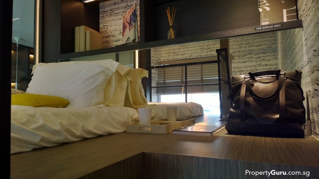 2BR common bedroom top of furniture deck