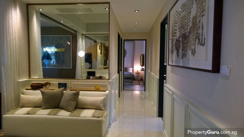 Corridor to bedrooms