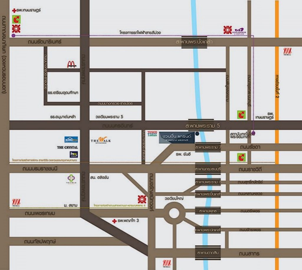 4 Chaunchun Grand Ratchapruek Rama 54 Map-001