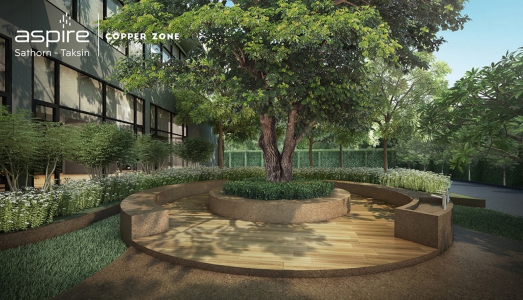 จุดพื้นที่สีเขียวที่อยู่ตามบริเวณพื้นที่ส่วนกลางต่างๆ นอกจากนี้ โครงการยังจัดเต็มมาให้ผู้อยู่อาศัยด้วย facilities คุณภาพที่สามารถหาได้ในโครงการที่มีราคาไม่ถึงสองล้านนี้