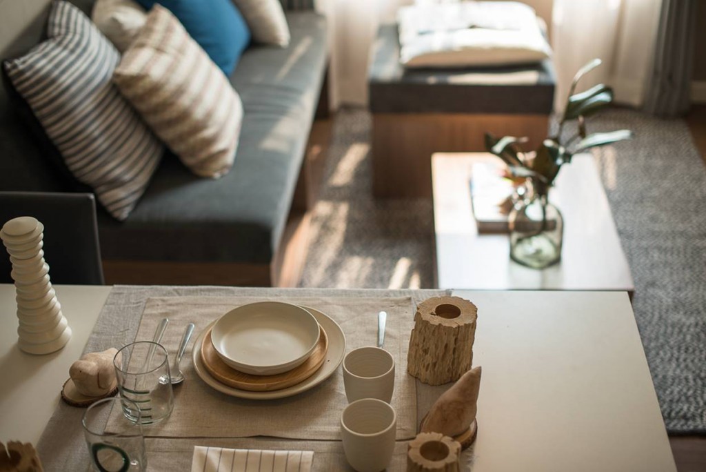 ชุดเฟอร์นิเจอร์ SB Furniture ครบเซ็ต เป็นดีไซน์เฉพาะของโครงการนี้