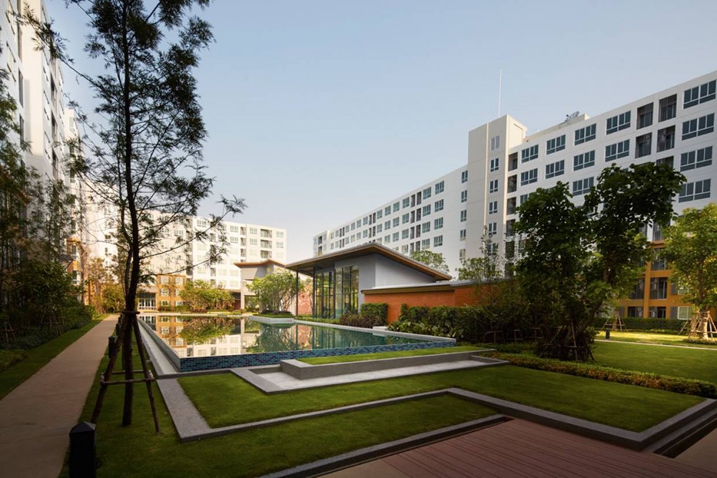 พร้อมด้วยลู่สำหรับเดิน และวิ่งออกกำลังกายรอบโครงการ