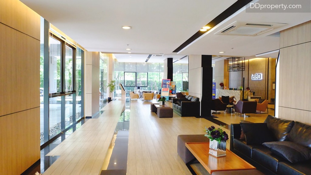 สำนักงานขายจะอยู่บริเวณล็อบบี้ด้วยเช่นกัน