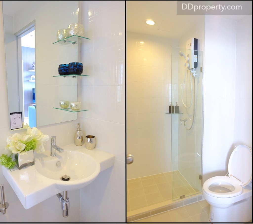 ด้านซ้ายของครัวจะเป็นห้องน้ำ