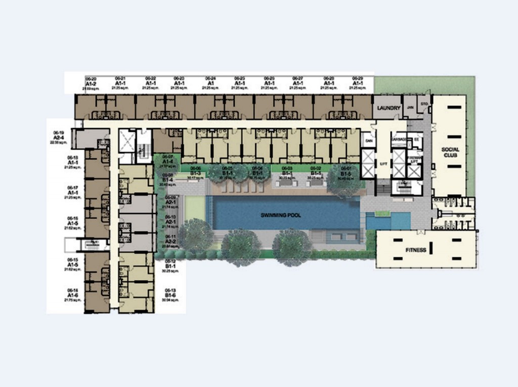 Ideo mobi Wuthakad Plan6 floor 6-006