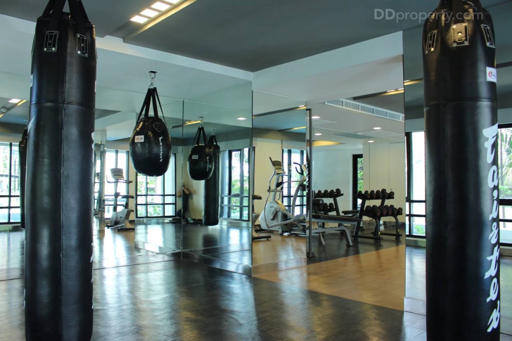 บ็อกซิ่ง ยิม จะอยู่บริเวณด้านในของห้องฟิตเนส โดยห้องออกกำลังกายมีขนาดพื้นที่รวมโดยประมาณ 58 ตารางเมตร