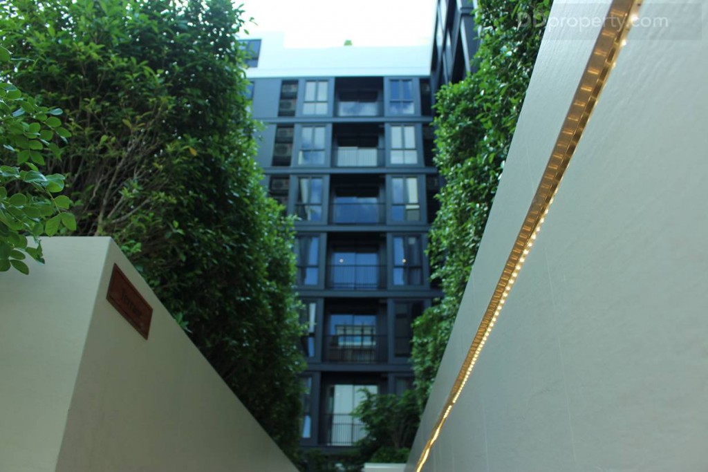 เดินลงมาด้านล่างก็จะเป็นพื้นที่ Terrace