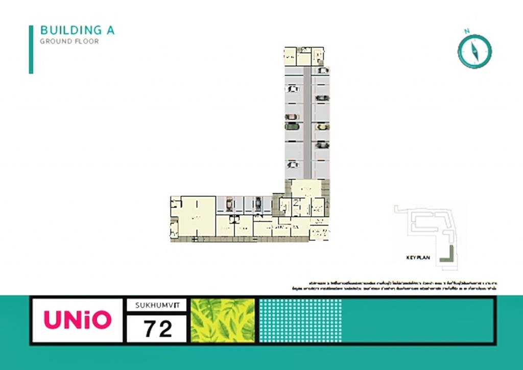 ชั้น G โถงต้อนรับ, สำนักงานนิติบุคคล, ตู้จดหมาย, ห้องซักรีด, ที่จอดรถ