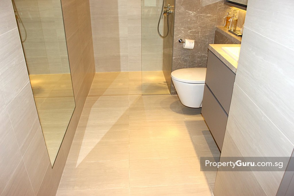 highline residences bathroom 1 BR 1