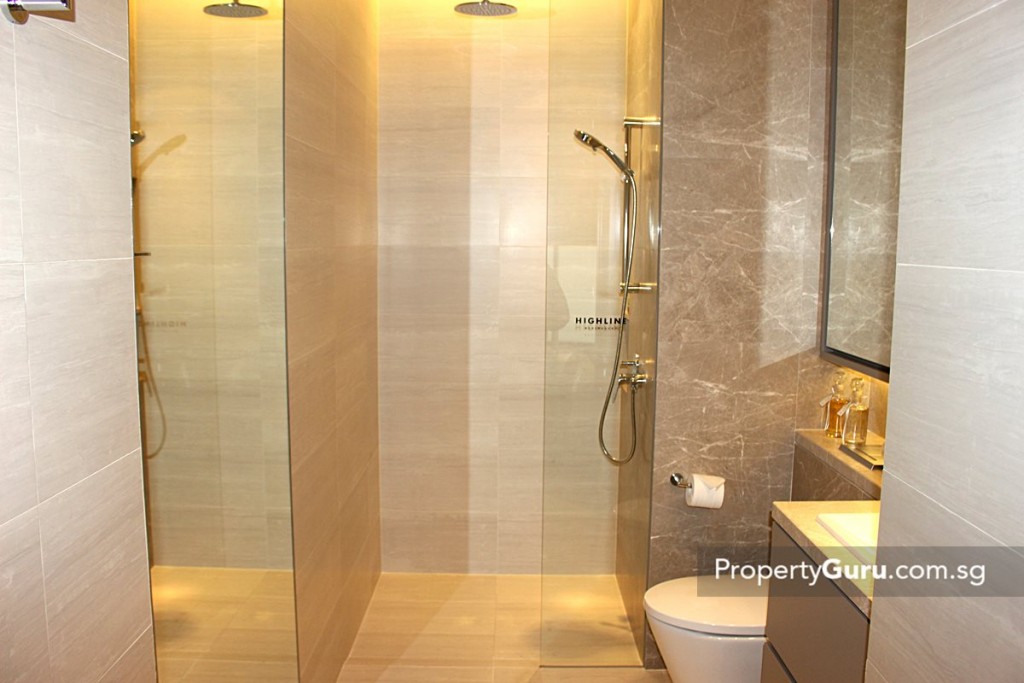 highline residences bathroom 1 BR 2