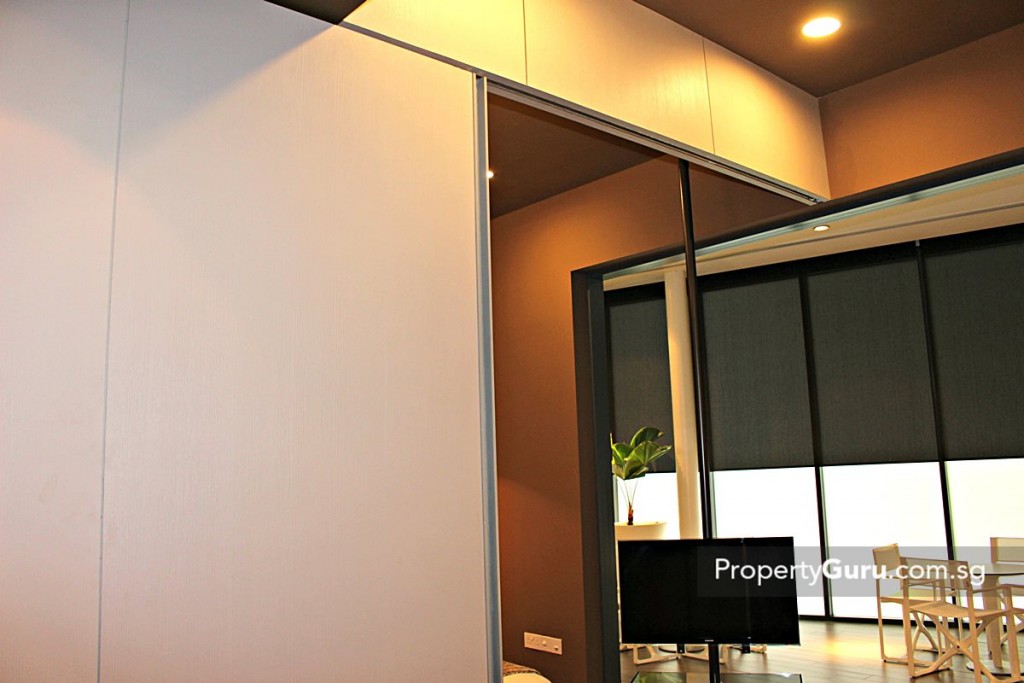 highline residences bedroom sliding door 1 BR