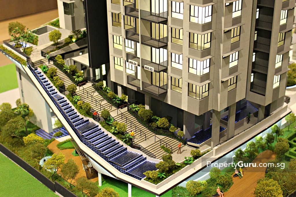 highline residences cascading garden