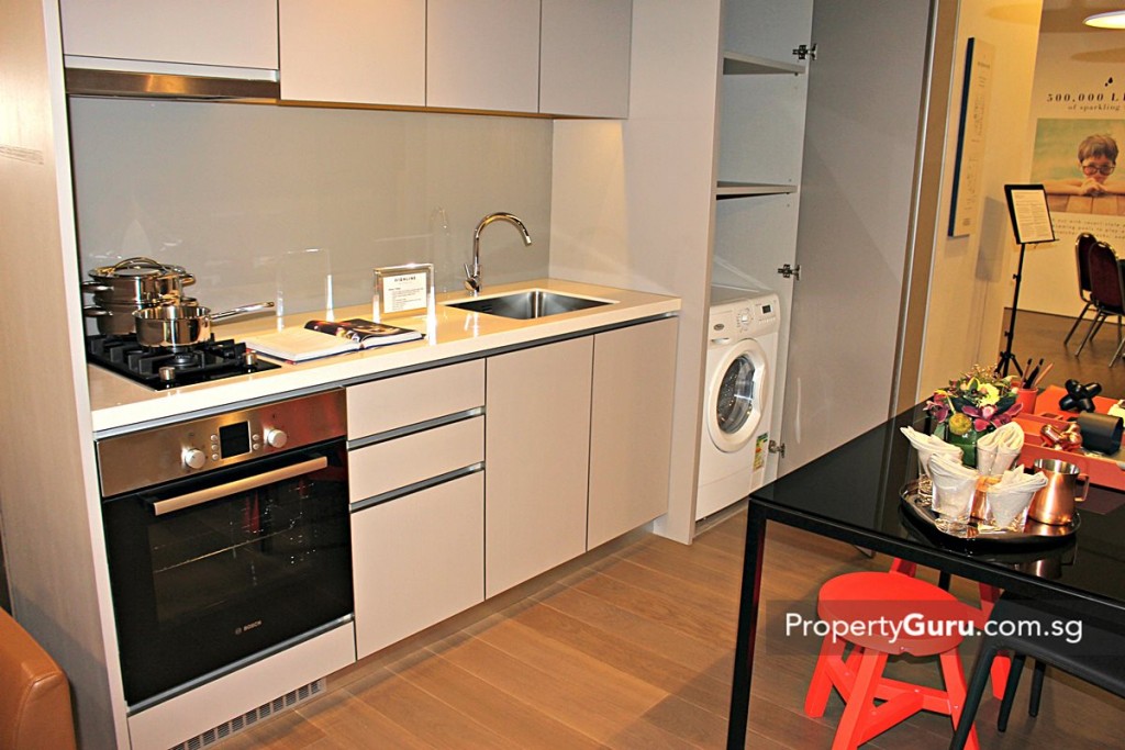 highline residences kitchen 1 BR