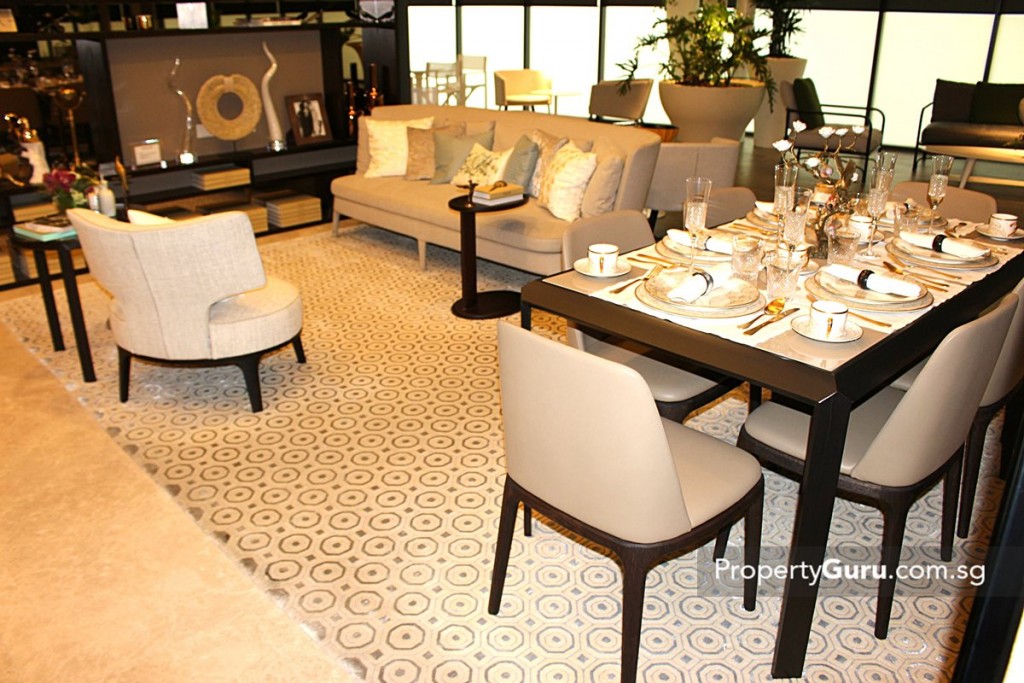 highline residences living 3 BR 1