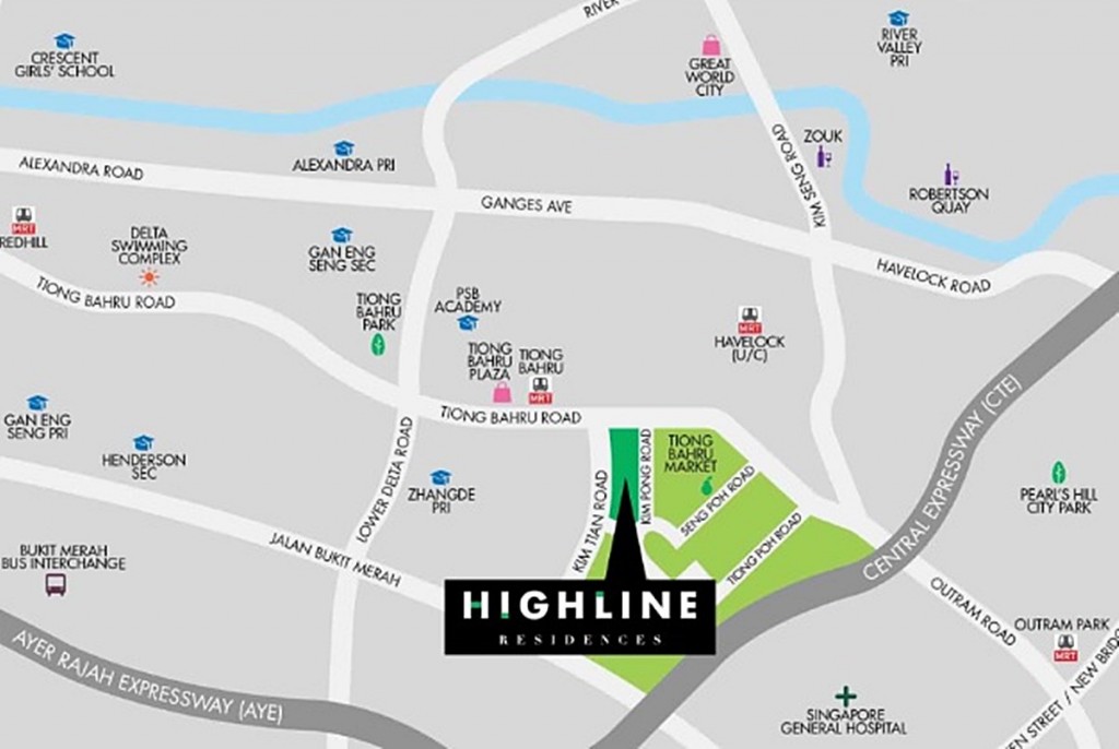 tiong bahru, condo, amenities
