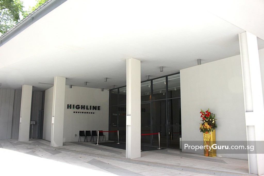 highline residences show flat