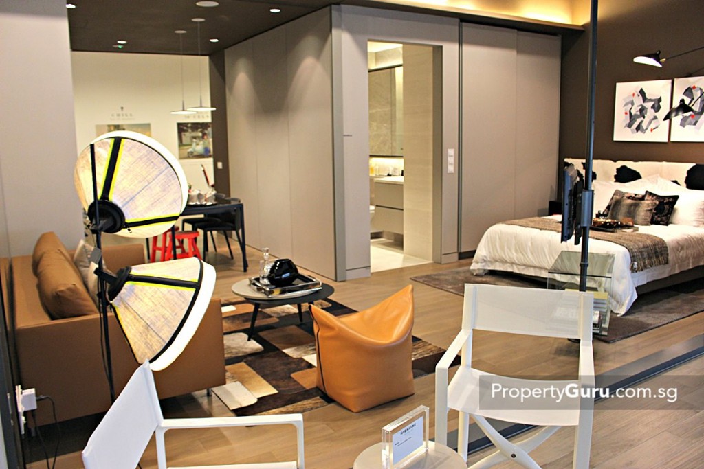 highline residences view from balcony 1 BR 2