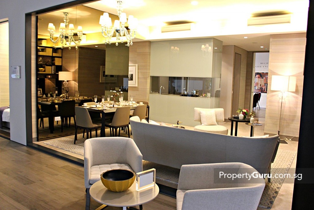 highline residences view from balcony 3 BR