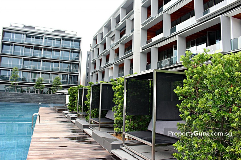 seletar park residence pool deck