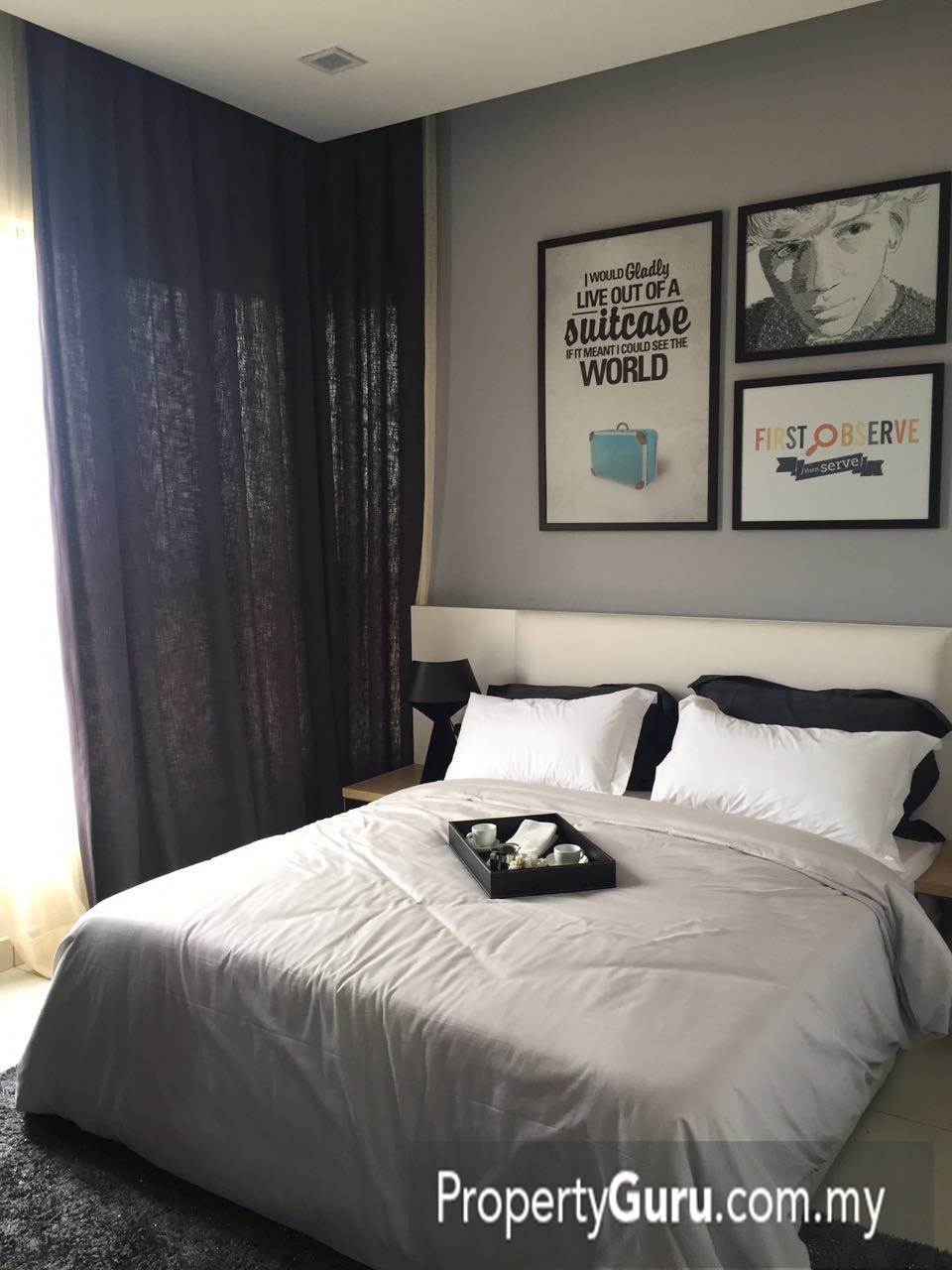 Seiring Residences Show Unit Bedroom