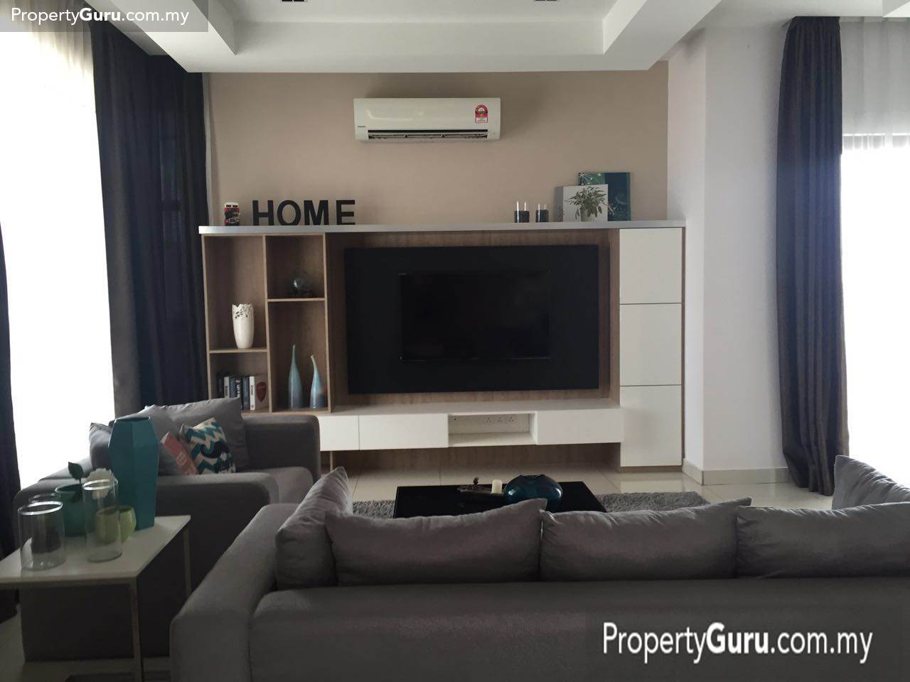 Seiring Residences Show Unit Living Area