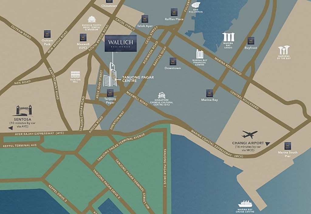 tanjong pagar, condo, mixed, amenities