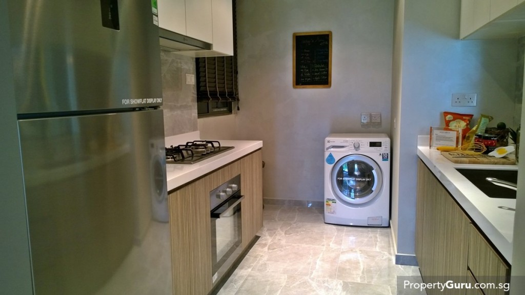 3BR enclosed kitchen