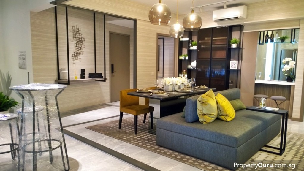 4BR living room and verandah