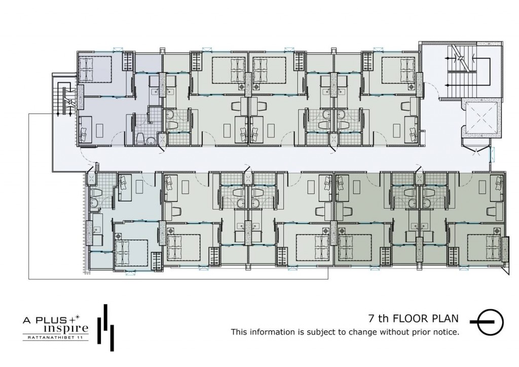 ชั้น 7 พื้นที่ส่วนพักอาศัย