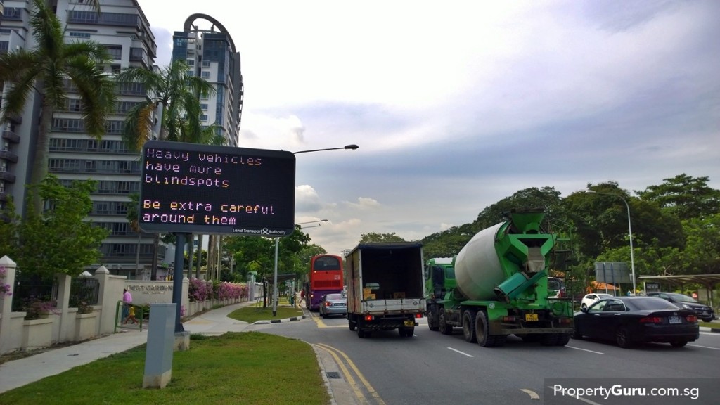 Bus stop in front of Fulcrum
