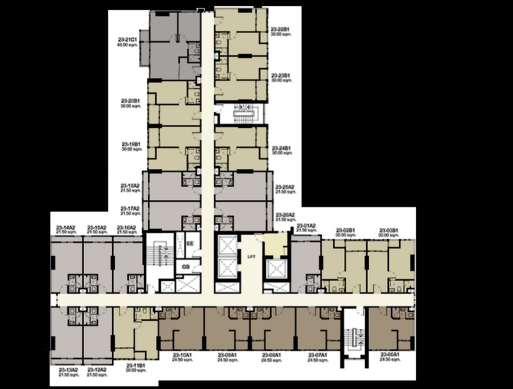 Ideo Wong Sawang Planfloor-23-24 unit-013