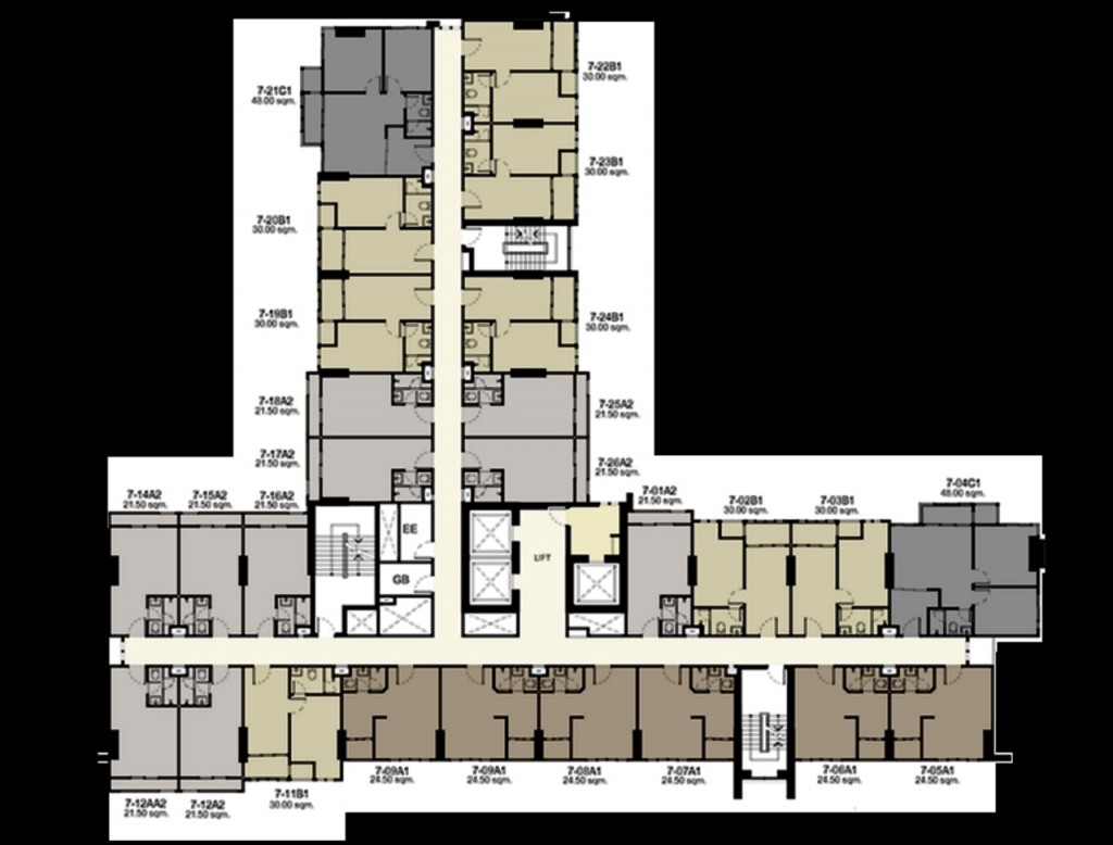 Ideo Wong Sawang Planfloor-7-21 unit-011