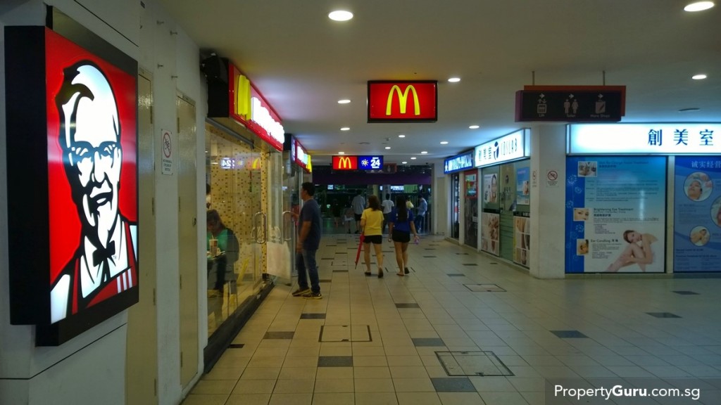 Fast food restaurants