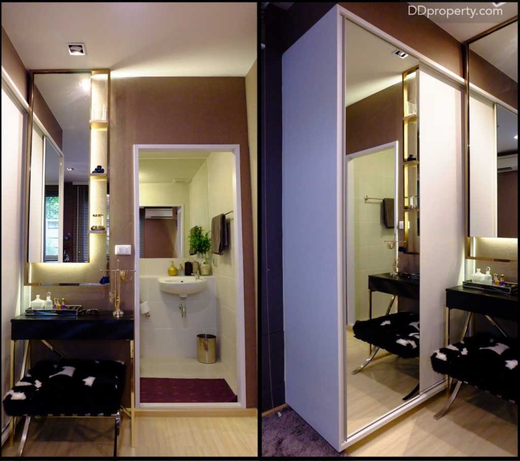 สำหรับผู้ที่จองในงานพรีเซล จะได้รับตู้เสื้อผ้าบิวท์อิน