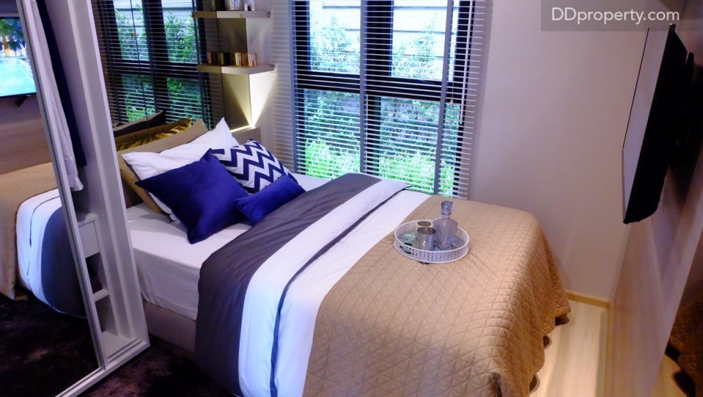 มาต่อกันที่ห้องนอนเล็ก สามารถจัดวางเตียงขนาดประมาณ 3 ฟุตได้