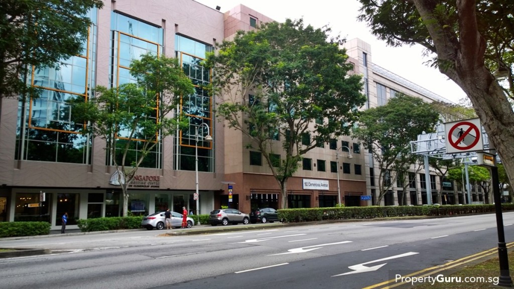 Singapore Shopping Centre across the road from Oxley Rise