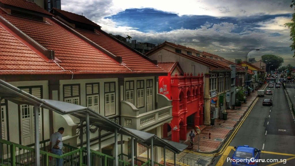 The Red House along East Coast Road