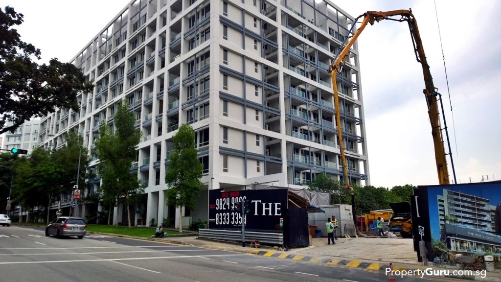 The Visioncrest next to The Rise