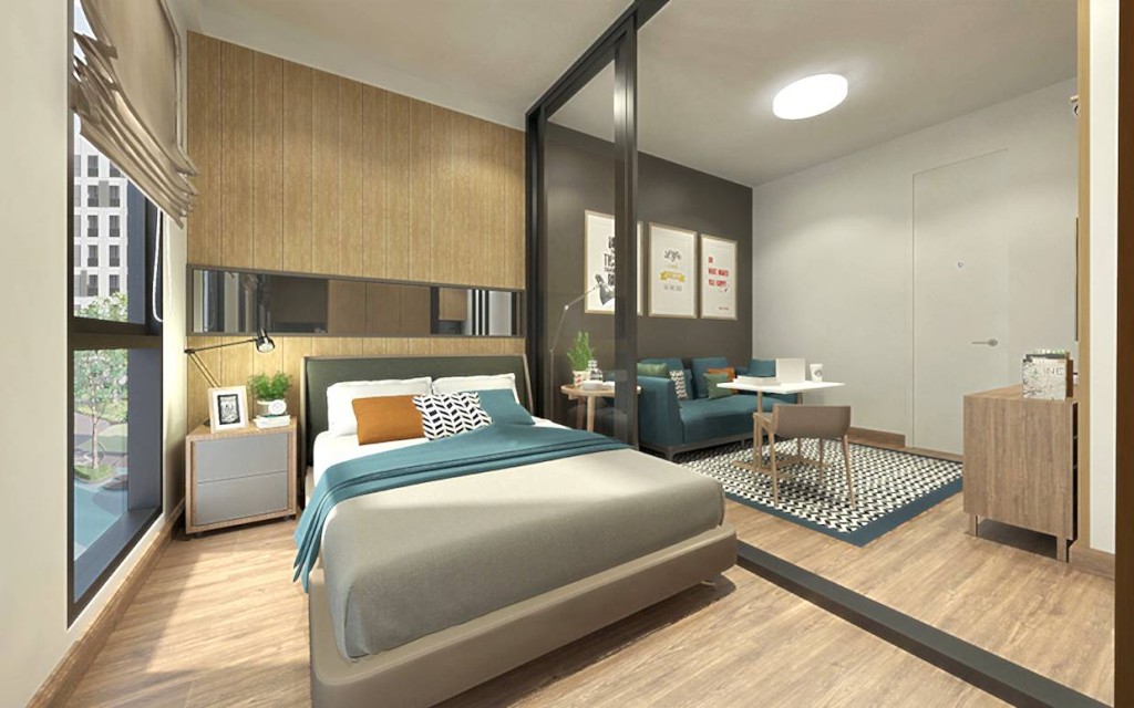 Unit Type A Studio 22.44 SQ.M.