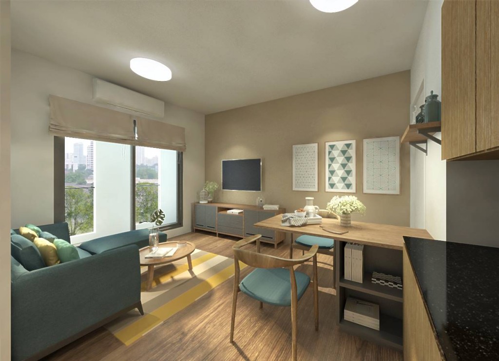 Unit Type C 1 Bed 31.62 SQ.M.